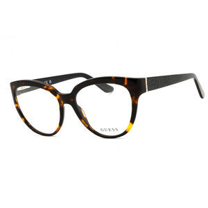 NWT Guess GU50232 052 Havana Cat Eye Eyeglasses 54mm